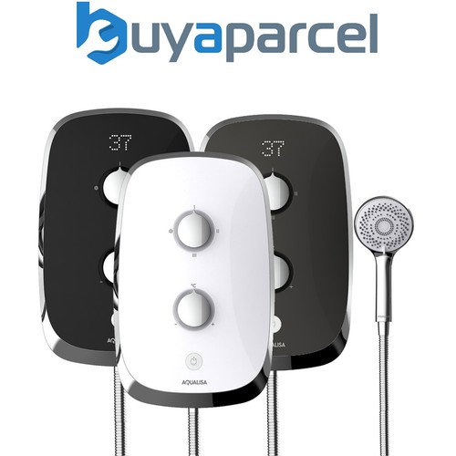 Aqualisa motion black white - black,