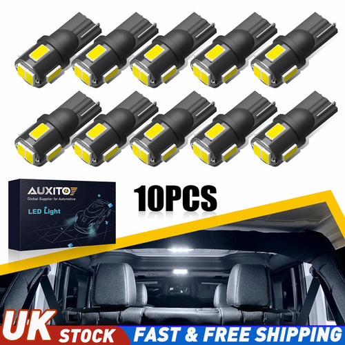 10x auxito 501 w5w - 10x, led
