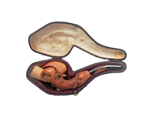 Antique eagle claw meerschaum - claw,