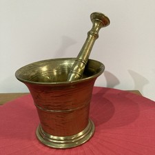 Large Antique Brass Chemists