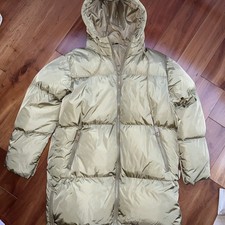Ladies Long Puffa Coat Size 10 Worn Once