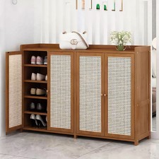 4-Rattan Doors Bamboo Shoe