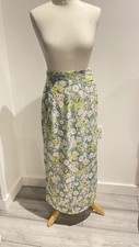 Zara Floral Skirt Uk S