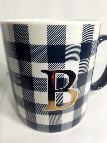 Blue and white - and, plaid