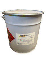 Toluene Free Clear Furniture Wax Polish Briwax 20 Litre Damaged Tin RRP is £285