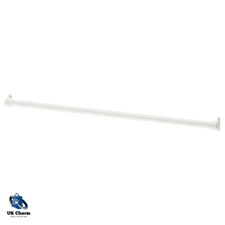IKEA Clothes Rail White Steel