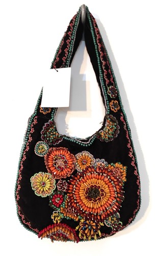 Zara floral bead embroidered - zara,