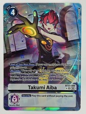 Digimon - BT23-089 Takumi Aiba - Super Rare Alternative Alt Art