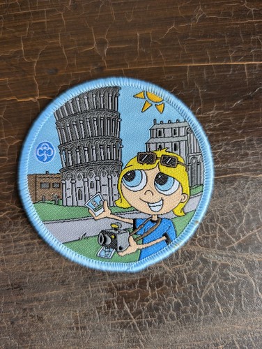 Girlguiding cloth badge - badge, city