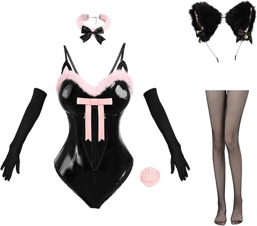 Sexy bunny suit costume - 6-pc,