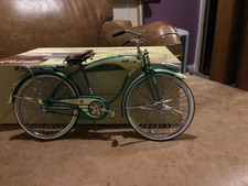 Schwinn Green Columbia 1952   1:6 Scale Model Cruiser Bicycle Xonex with COA ++