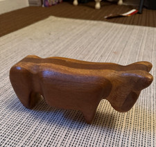 VINTAGE Folk Art MCM WOODEN