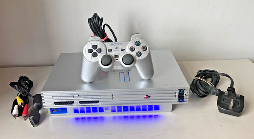 Sony silver playstation - sony,