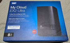 WD My Cloud EX2 Ultra - 2 Bay Pre Configured NAS Enclosure Only !!NO DRIVES!! GC