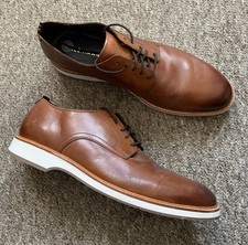 Cole Haan Oxford Shoes UK 13 Morris Tan Plain Leather Original Grand Sole 