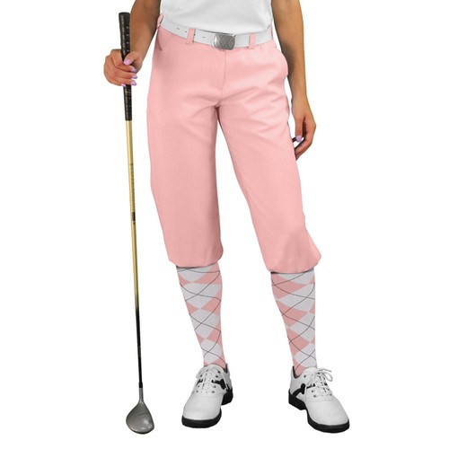Golf knickers pink microfiber - knickers,