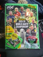 PDC panini darts sticker book