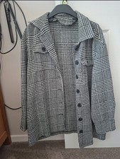 Shein Dogtooth Jacket Size L