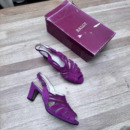 Vintage bally fuschia suede - fuschia,