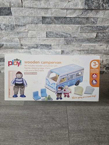 Wooden toy campervan car - campervan,