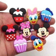 Lovely Set of 8  Disney  Shoe  / Bracelet Croc Charms Fit all popular Brands