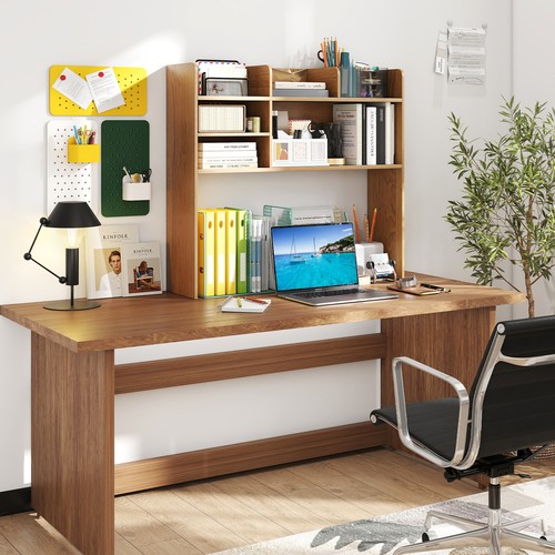 Bookshelf desk hutch shelf for - hutch,