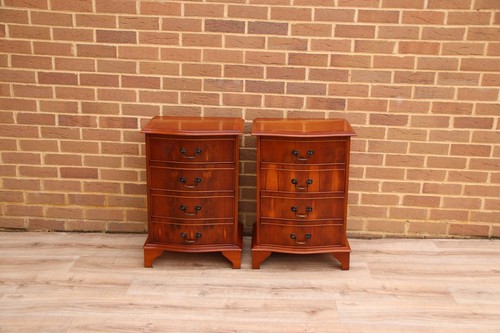 Pair burr bedside - pair, of