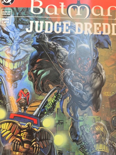 Batman judge dredd die - batman,