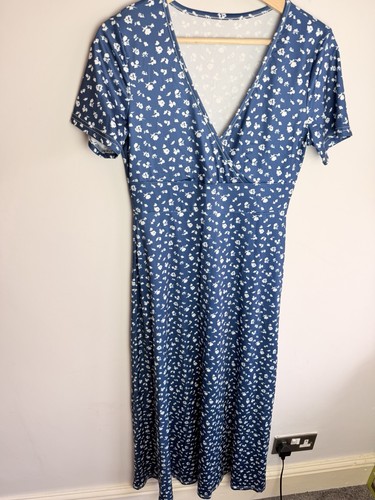 New long dress women blue - long,