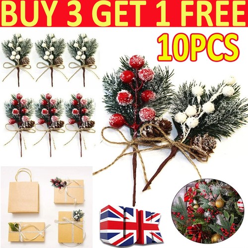10x christmas artificial - artificial, pine