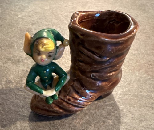 Vintage retro ceramic - vintage, pixie