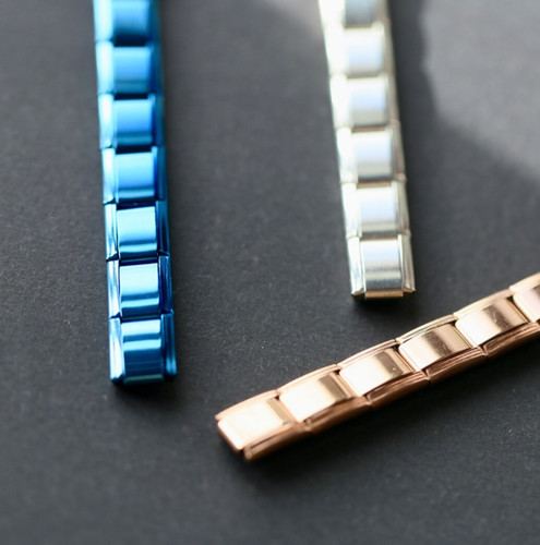 Italian charm bracelet link - italian,