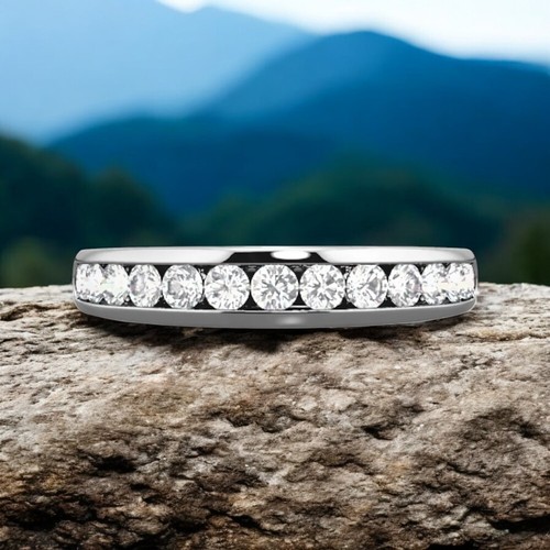 Diamond engagement band lab - diamond,