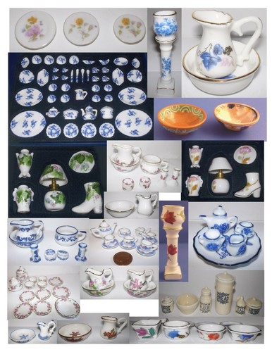 Dolls house scale glass - dolls,