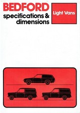 BEDFORD HA VAN & CHEVANNE 1981