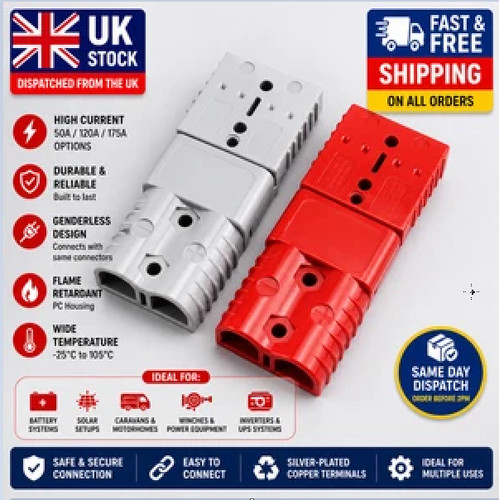 175amp for anderson plug - /,