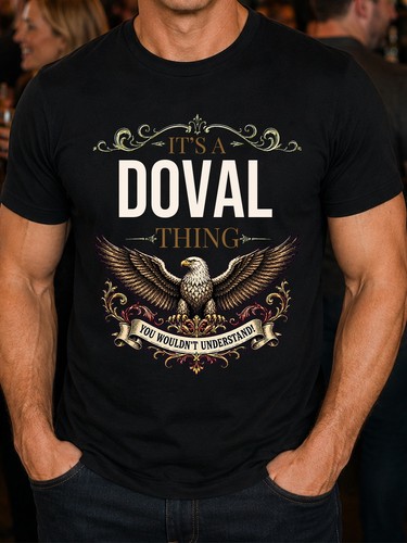Doval family name eagle - doval,