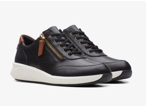 Clarks rio zip - zip, black