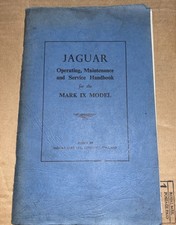 Jaguar Mark IX 9 OWNERS MANUAL