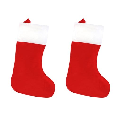 Red christmas stocking - stocking,