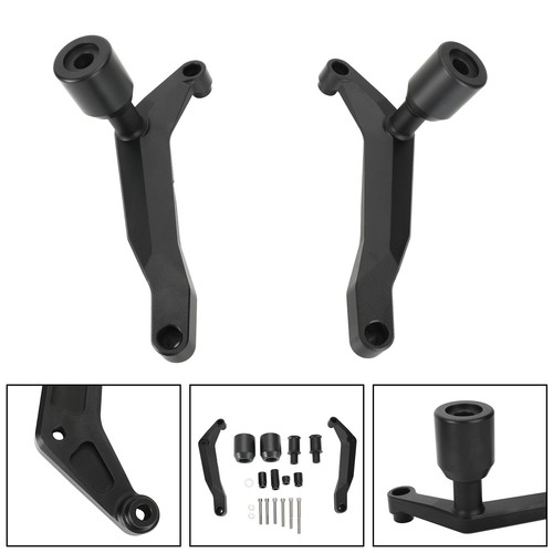 Aluminum frame crash sliders - aluminum,