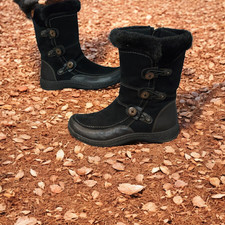 Earth Spirit Black Suede Fur