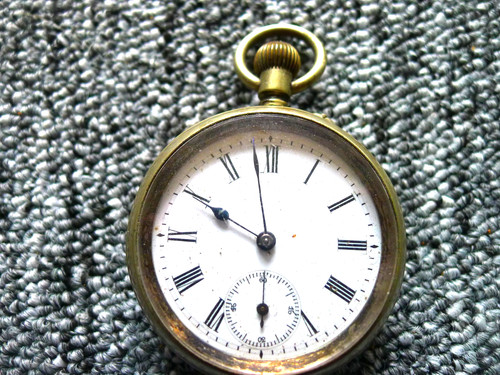C1900 gents hand wind nickel - wind,
