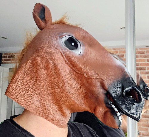 Horse head mask - horse,