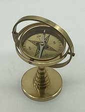 Vintage Brass Gimbal,  Ships