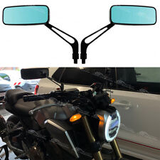 2x Motorcycle Rectangle Side Mirrors For HONDA CB 125R 300R 500R 650R 1000R 125F