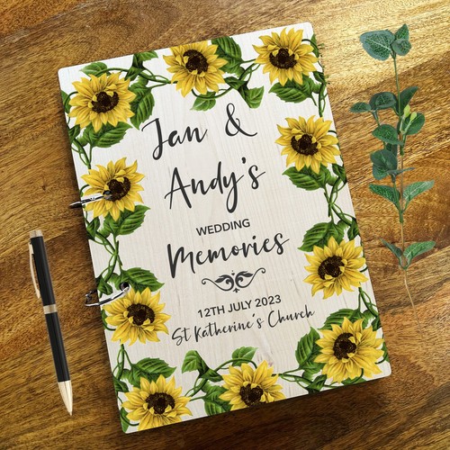Wood sunflower border vintage - wood,