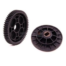 57T Nylon Spur Gear and Holder