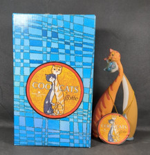 Cool Cats by Toni Goffe for Border Fine Arts ~I LOVE YOU A3408 ~David & Victoria