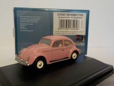 Model Car,  VW BEETLE - Pink  Oxford Diecast 1/76